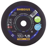Rhodius 206265 Cutting disc straight 180 mm Steel Cutting Disc