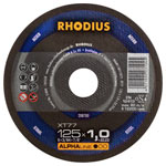 Rhodius 208700 Cutting disc 125 mm Steel Straight