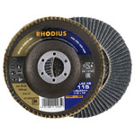 Rhodius 211328 Flap disc 115 mm 22.23 mm Stainless steel  1 pc
