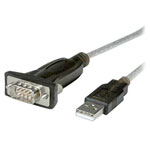 Roline 12.02.1163 USB 2.0 RS232 Converter 1.80 m 1x USB 2.0 A 1x RS232 plug