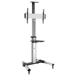 Roline 17.03.1260 TV trolley floor stand height-adjustable tiltable rotatable