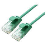 Roline 21.15.3935 RJ45 network cable patch CAT 6A U/UTP green 2m 1 piece