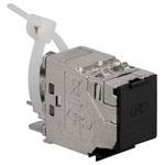 Rutenbeck 13900310 Module Cat.6A RJ45 25/10G Keystone E-DAT Modules 1 pc