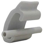Schuch 90123 Spare locking brackets for wet room lighting Grey material