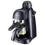 Severin KA 5978 Espresso machine Black 800 W with frother nozzle