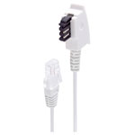 Shiverpeaks BS12-09156 DSL Cable 1 TAE-F plug 1 RJ45 plug 1.5 m White