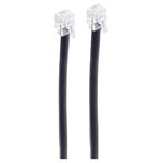 Shiverpeaks BS70083-6/6 Cable RJ12 to RJ12 Black 3m ISDN