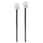 Shiverpeaks BS70090 Network Cable RJ11 6p4c Plug Black 10m