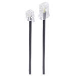 Shiverpeaks BS70256 ISDN Cable RJ11 to RJ45 Black 6m