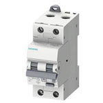 Siemens 5SU13266FP16 RCBO 16A 0.03A 2-pin size 2 white