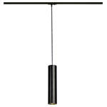 SLV 143960 Enola high voltage rail light black LED 50 W GU10 1-phase spotlight