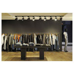 SLV 153420 EURO SPOT high voltage rail light GU10 Black EUTRAC track lighting