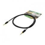 Sommer Cable HBA-3S-0060 Jack Audio Cable Black 3.5mm Plug 0.60m Length