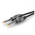 Sommer Cable HBA-6M-0030 Jack Audio Cable 6.3 mm Mono 0.30 m Black