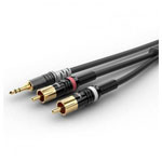 Sommer Cable HBP-3SC2-0300 Audio Cable Jack 3.5 mm to 2 RCA 3.00 m Black