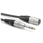 Sommer Cable HBP-XM6S-0090 Audio Adapter Black 0.90m XLR 3-pin to 6.3mm Jack