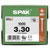 SPAX 1191010300305 Wood screw T-Star Plus Steel WIROX 3mm 30mm 1000 pcs