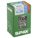 SPAX 4577000450357 Tinsmith screw Stainless steel 4.5 mm 35 mm Pack of 60
