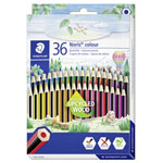 Staedtler 185CD36 Noris Colour Pencils Hexagonal Assorted Colours 36pcs