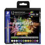 Staedtler 371 C12-3 Staedtler pigment brush pen 12 pack ecru nature colour