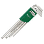 Stahlwille 10767/9 Allen key set Hex Ball End 9 pc set