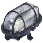 Sygonix SY-6443150 Wet room light E-27 Black Wet Room Lighting