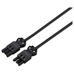 Sygonix SY-6676364 Cable extension Black 5 m Push-fit Electrical Wiring