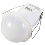 Sygonix SY-6733032 Ceiling motion detector 360° White IP54 Flush mount