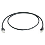 Telegärtner 100008648 Network cable CAT 6A S/FTP 5m Black Flame-retardant