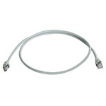 Telegärtner 100008826 RJ45 Network cable CAT 6A Grey 7.5m Flame-retardant