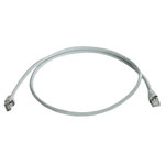 Telegärtner 100009350 RJ45 Network cable CAT 5e F/UTP 25 m Grey Flame retardant