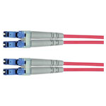 Telegärtner 100011325 Fibreglass FO Cable 2m Turquoise LC-LC 50/125 µ OM3