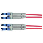 Telegärtner 100011406 Fibreglass FO Cable 5m Turquoise LC to LC OM3 Multimode