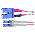 Telegärtner 100012159 Fibreglass FO Cable Yellow 2m Singlemode OS2 SC-LC