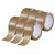 TOOLCRAFT TO-10187040 Packaging tape Brown 66 m x 50 mm 6 pcs