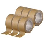 TOOLCRAFT TO-10194390 packaging tape brown 50mx50mm 6 pcs