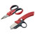 TOOLCRAFT TO-9626415 Cable cutter/scissors set 139mm/170mm Steel