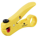 TOOLCRAFT TO-9627696 Universal Cable Stripper for UTP/STP 3.5-9mm Cables