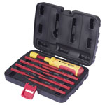 TOOLCRAFT TO-9991038 Electrician Torque Screwdriver Set 0.5-3 Nm 9-piece