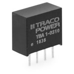 TracoPower TBA 1-0311 DC/DC converter 1W 200mA 1 output