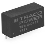 TracoPower TBA 2-2412 DC/DC converter 165 mA 2 W 1 output