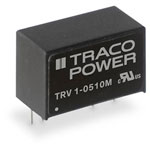 TracoPower TRV 1-1221M DC/DC converter 100 mA 1 W 2 outputs 1 piece