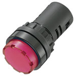 TRU COMPONENTS 140411 LED indicator light red 230V AC industrial panel