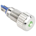 TRU COMPONENTS 149485 LED indicator light Green 12 V DC/AC 15 mA