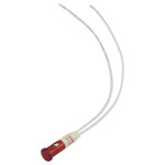TRU COMPONENTS 1524022 Standard indicator light with bulb Red 1 pc Signal