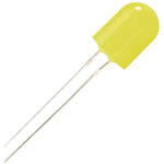 TRU COMPONENTS 1556867 LED wired White Circular 8 mm 360° 80 mA 3.4 V