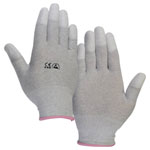 TRU COMPONENTS 1571146 EPAHA-RL-M ESD Gloves Polyamide Size M Finger-tip Coate