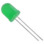 TRU COMPONENTS 1573765 LED Green Circular 10 mm 330 mcd 50° 20 mA 2.1 V