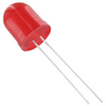 TRU COMPONENTS 1577336 LED Wired Red Circular 10 mm 1750 mcd 50° 20 mA