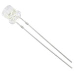 TRU COMPONENTS 1577344 LED Wired Green Cylindrical 5 mm 1750 mcd 120° 20 mA